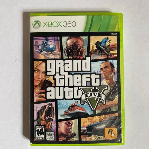 Xbox 360 Grand Theft Auto V - Picture 1 of 4